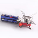 Stainless Steel Foldable Square Cooking Stove Outdoor Camping BBQ Combustor