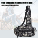 Outdoor Fishing Tackle Bags Fishing Reel Lure Single Shoulder Crossbody Bag