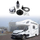 7 Way RV Boat Truck Trailer Metal Plug Male Adapter with Outlet Kit for Bitter
