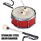 Wool Felt Stainless Steel Accessories Drum Kit JazzDrum Snare Stick Drum Stick
