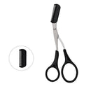 Steel Grooming Eyebrow Hair Remover Eyelash Hair Clips Comb Eyebrow Trimmer