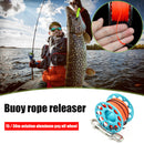 Scuba Diving Spool Finger Reel for Underwater Fishing Cave Dive (15m Blue) Newly