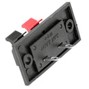 5pcs 2 Position Push-in Jack Spring Load Audio Speaker Terminals Conc