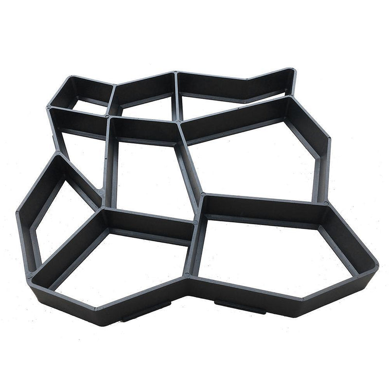 Garden Pavement Mold DIY Manually Paving Cement Concrete Brick Mould (10)