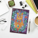 DIY Cat Special Shaped Diamond Painting 50 Pages A5 Drawing Book Sketchbook
