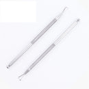Stick Rod Set Nail Polish Remover Dual-ended Cuticle Pusher Nail Gel Cleaner