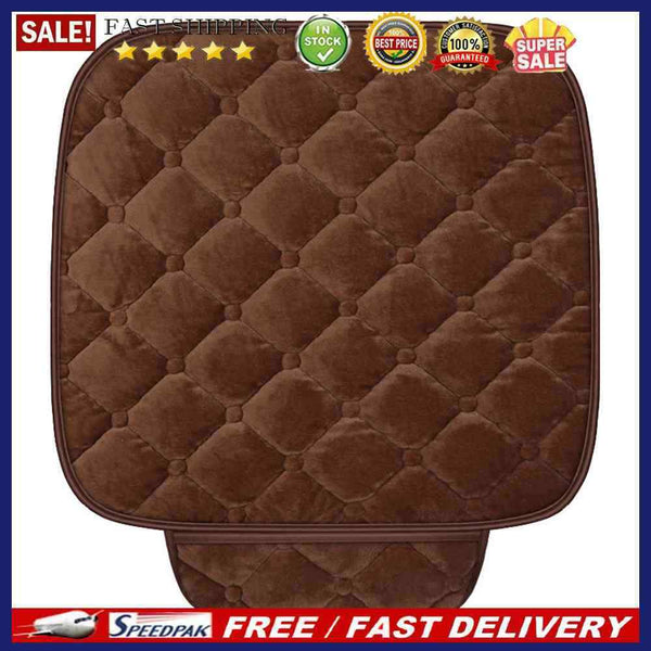 Car Seat Cover Non Slip Winter Warm Auto Protector Mat Pad Plush Seat Cushion