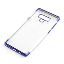 Ahomi Phone Case Crystal Clear Plating Bumper Soft TPU Rubber Case Cover Fits