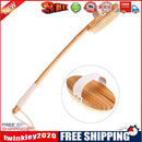 Boar Bristle Shower Bath Body Brush with Detachable Wooden Hand Grip Handle