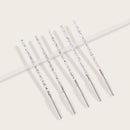 50pcs Professional Eyelashes Comb Makeup Brushes Beauty Tool Kits for Women