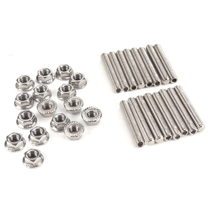Stainless Steel Exhaust Manifold Stud Kit for Ford 4.6 5.4 Liter 4.6L 5.4L