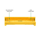 Multi-Function Wire Stripper Portable Rotary Coaxial Cable Cutter (Yellow) Newly