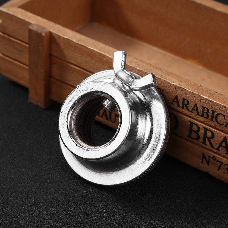 Lifting Standard Sport Solid Steel Round Nut Barbell Bar Spin-lock Collars