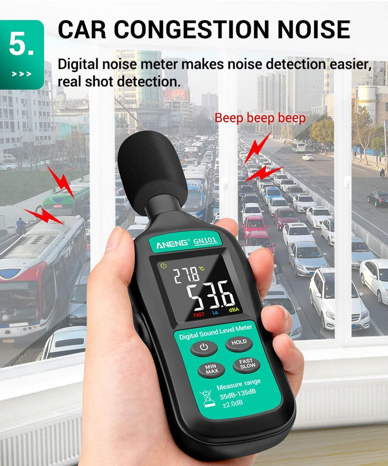 Digital Noise Meter Noise Tester Intelligent Sound Level Meter Measurement