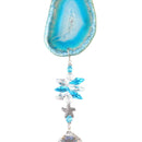 #A Wind Chime Crystal Pendant Prisms Diamond Light Catcher Curtains Lighting Bal