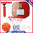 Basketball Backboard Hoop Set Suction Basketball Board Kids Indoor Sports Game