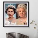 The Queen of England 5D DIY Diamond Painting Kits Full Round Drill Wall Decor