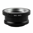 M42 Lens to Micro 4/3 M4/3 Adapter EP1 EP3 EPL1 EPL2 EPL3 I1M0 G1 GH GF1 Q4A4