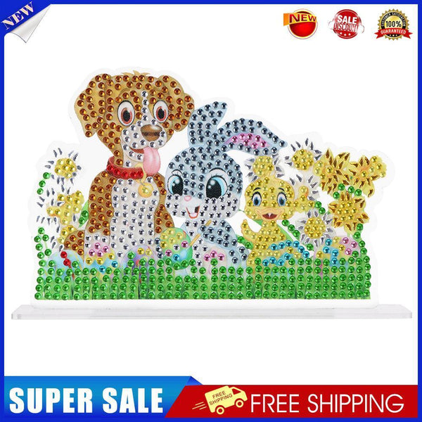 DIY Crystal Diamond Painting Rhinestone Easter Scene Ornaments Kit (CB005)