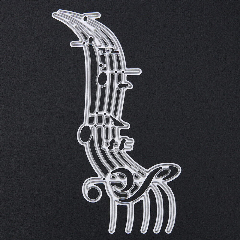 Music Takes Music Key Metal Punch Molds DIY Scrapbooking Dies Embossing Pa