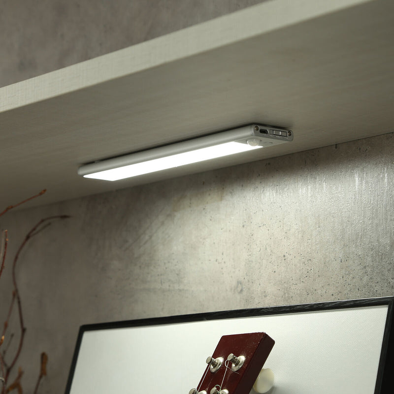 LMIX dimmbare cabinet light kitchen 80 LEDs, 23 cm base light night light with