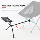 Outdoor Fishing Barbecue Footrest Portable BBQ Foot Rest Leg Stool Folding Chair