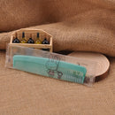 Plastic Travel Disposable Hair Comb Hotel Guest House R bathroom Supplies C8S4