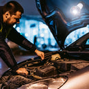 Magnetic Base Flashlight with Tripod Built-in Battery USB Camping Emergency Lamp