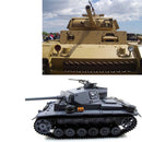 For Mato 1/16 RC tank German Panzer III boasting Metal Machine Gun Upgrade