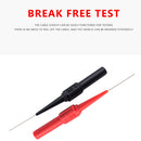 2pcs Insulation Piercing Needle Non-destructive Multimeter Probes Tester