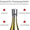 Steel Sparkling Champagne Bottle Sealer Saver Wine Champagne Stopper.
