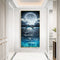 Dolphin Moon Oil Paint By Numbers DIY Handpainted on Canvas Wall Pictures