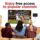 980 Miles 1080P Outdoor Amplified HDTV Digital TV Antenna Long Range 4K VHF UHF