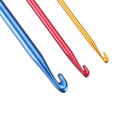 Tools Ergonomic Handle DIY Weave Yarn Aluminium Crochet Hook Knitting Needles