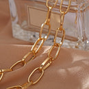 Punk Style Choker Thick Chain Women Hip Hop Necklace Collar Statement Jewelry