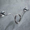 Wall Mounted Laundry Line Rope Clothes Rack Drying H Retractable Wire F1X7