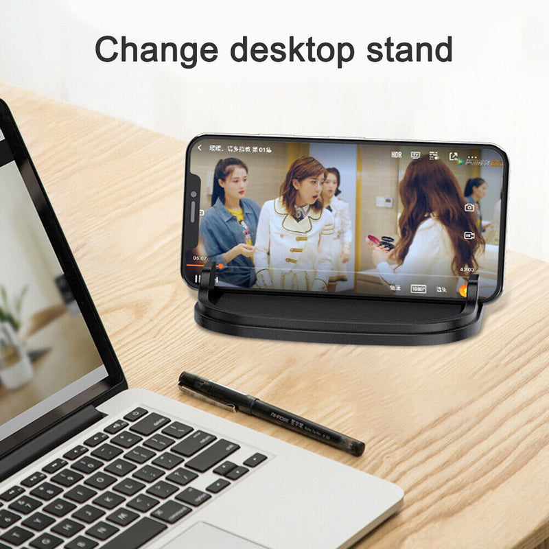 Number Stop Sign Plate Car Temporary Parking License Card Phone Holder Newly