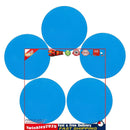 Vinyl Repair Patch, Round Self-Adhesive PVC Pool Liner Patch Canoe (5pcs) Newly