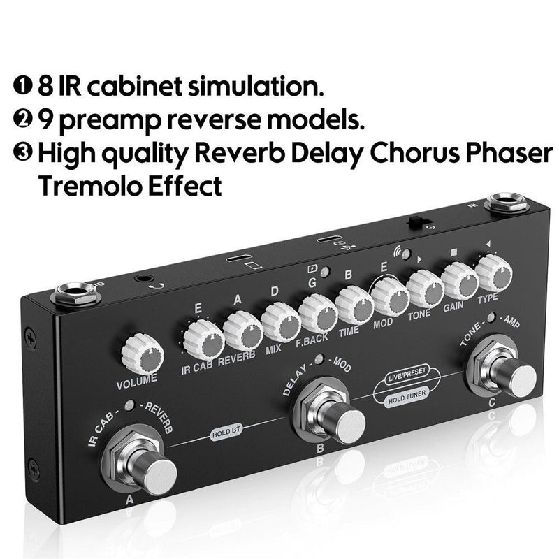 Effects Looper Guitar Effect Pedal Chorus Processor Combined Guitar Pedal