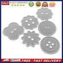 6pcs Button Cutting Dies Stencil Metal Scrapbooking Card Decoration Craft