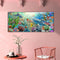 Undersea Dolphins Oil Paint By Numbers Kits DIY Handpainted Decoration Unfr