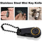 Tool Multifunction Stainless Steel Portable Mini Cutter Key Ring EDC Outdoor