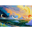 1000pcs DIY Sun and Moon Jigsaw Puzzle Toys Kids Adults Assembling Picture Gift