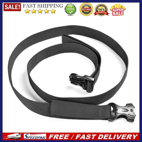 Folding Camping Travel with Buckle Tie Down Rope Adjustable Luggage Belt Stra