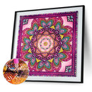 DIY 5D Mosaic Mandala Flower Part Special Shape Diamond Painting Kit (B073)