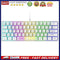 K61 USB 60 Percent RGB Wired Keyboard 62 Keys Ergonomic Gaming Laptop Keyboard