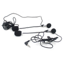 Motorcycle Helmet Intercom Rider to Passenger Wired Headset Communication System