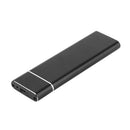 M.2 NGFF to USB3.0 for SATA B-Key SSD Type-C 5Gbps Enclosure Case (Black)