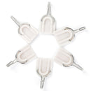 6pcs Viscose Hook Strong Wall Stickers Towel Holder Kitchen Bathroom Home Gadget