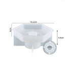 Mold Jewelry Tools Coaster Tray Candle Holder Silicone Mold Candlestick Mold